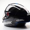 Back of Race-R Pro GP Spoiler Lorenzo Winter Test Edition Helmet