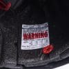 Warning label inside Race-R Pro GP Spoiler Lorenzo Winter Test Edition Helmet