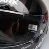 Open front of Race-R Pro GP Spoiler Lorenzo Winter Test Edition Helmet