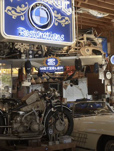 A view of the world's greatest BMW Private motorcycle collection