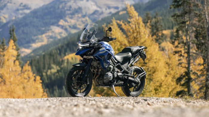 A view of the all-new Triumph Tiger 1200 range, now available from select dealerships. Including the GT, GT Pro, GT Explorer, Rally Pro and Rally Explorer