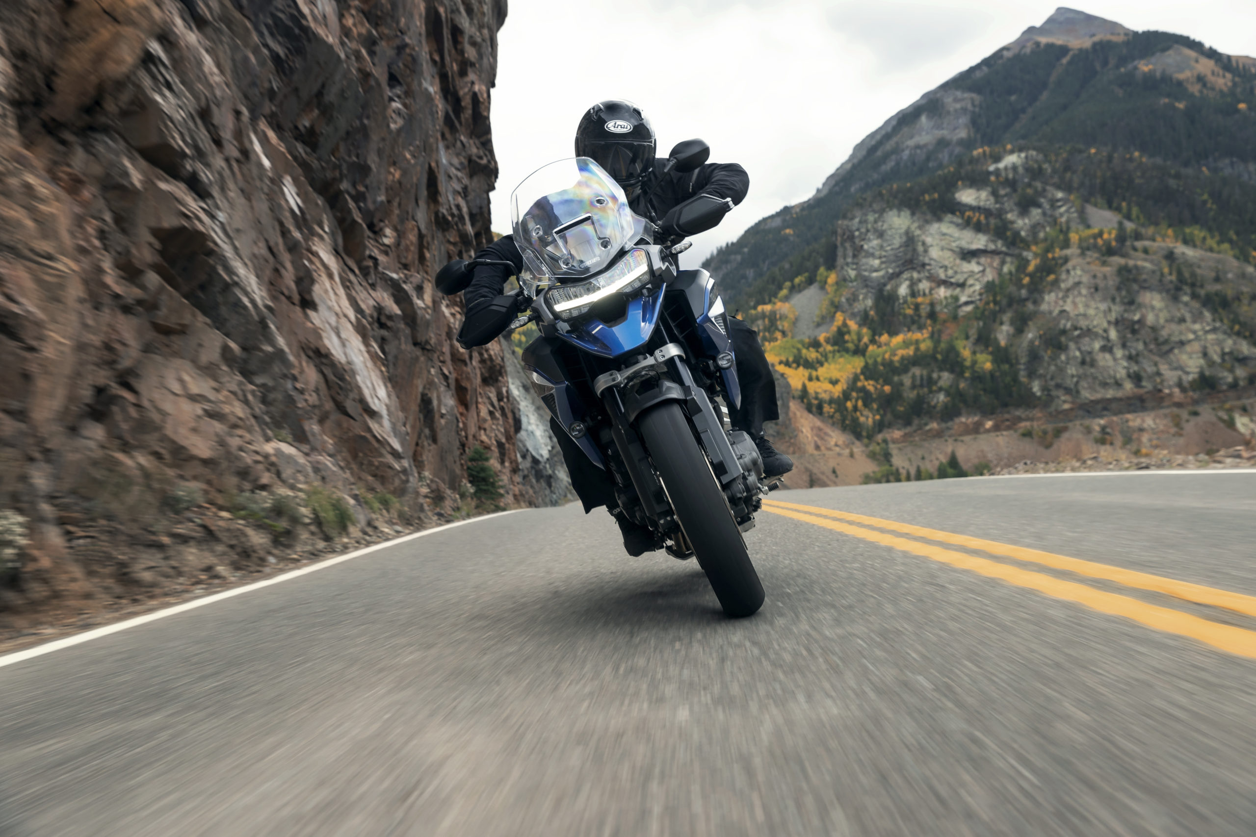 A view of the all-new Triumph Tiger 1200 range, now available from select dealerships. Including the GT, GT Pro, GT Explorer, Rally Pro and Rally Explorer