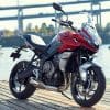A view of the all-new Triumph Tiger 660, soon to be demo'ed at the Triumph Sneak Peek Tour. available in the US soon