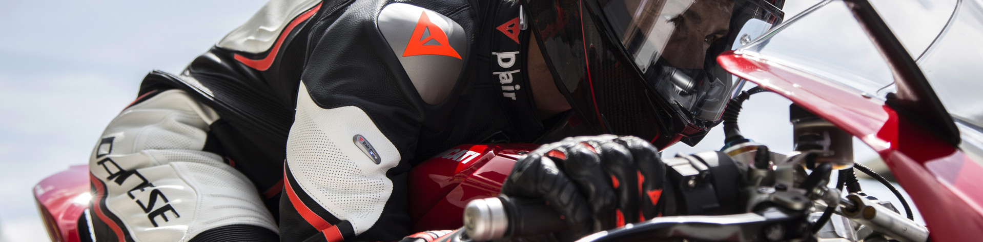 A view of a Dainese jacket