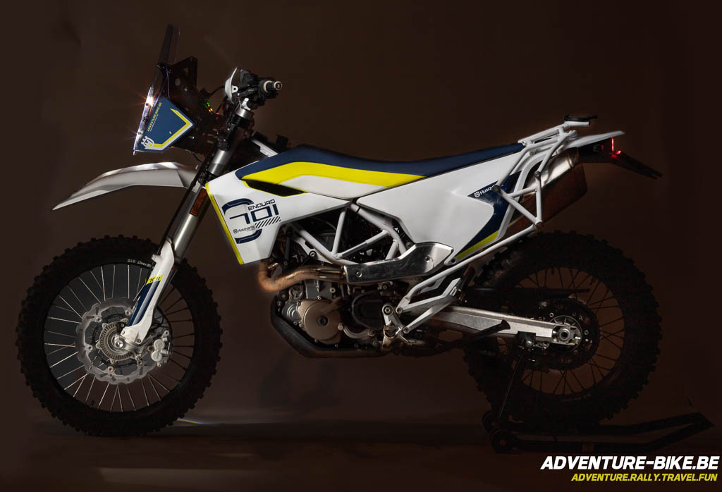 A view of the new Rally Adventure Kit from AdventureBike.Be