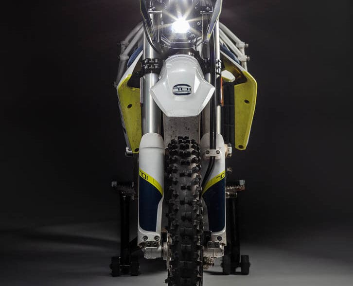 A view of the new Rally Adventure Kit from AdventureBike.Be