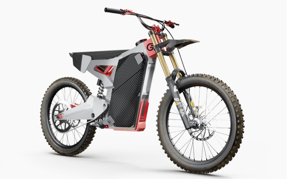 Off-Roading Electric Motorcycle Concept 