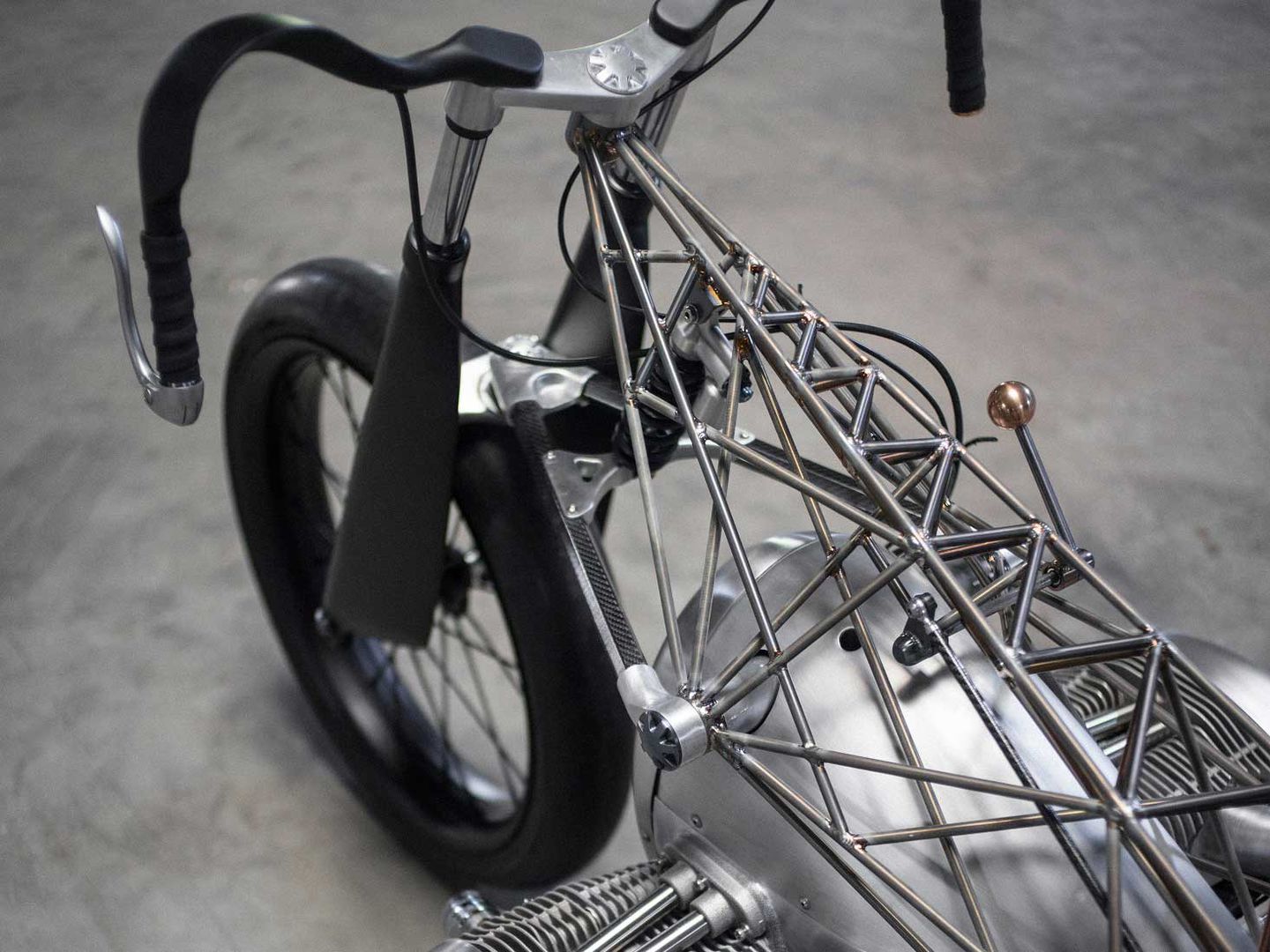 A view of The Revival BirdCage, created by Revival Cycles