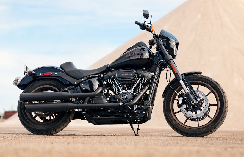 A side view of the Harley-Davidson Low Rider S, for which we could be seeing a new variant for 2022