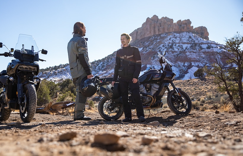 A view of the new Harley Davidson Pan America