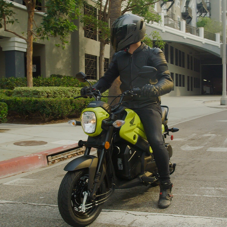 A side view of the Honda Navi, courtesy of Honda's official website