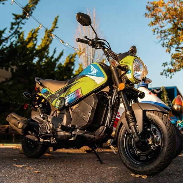 A side view of the Honda Navi, courtesy of Honda's official website