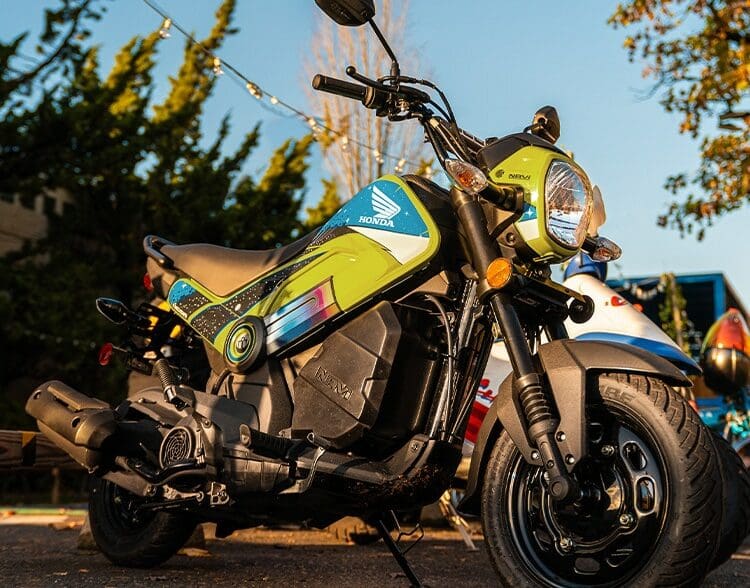 A side view of the Honda Navi, courtesy of Honda's official website