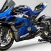 A view of the "Superleggera SVJ" - a pilot project from Ducati Newport Beach that takes inspiration from the Lamborghini Aventador SVJ