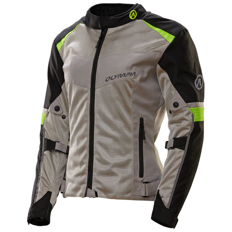 Olympia Eve 2 Women's Jacket in Grey/Black Hi Viz Yellow