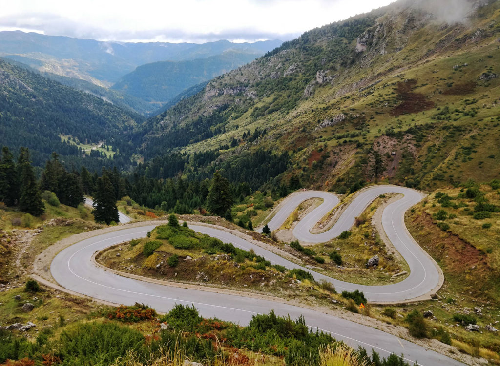 A view of the bike tours available from Edelweiss Bike Travel