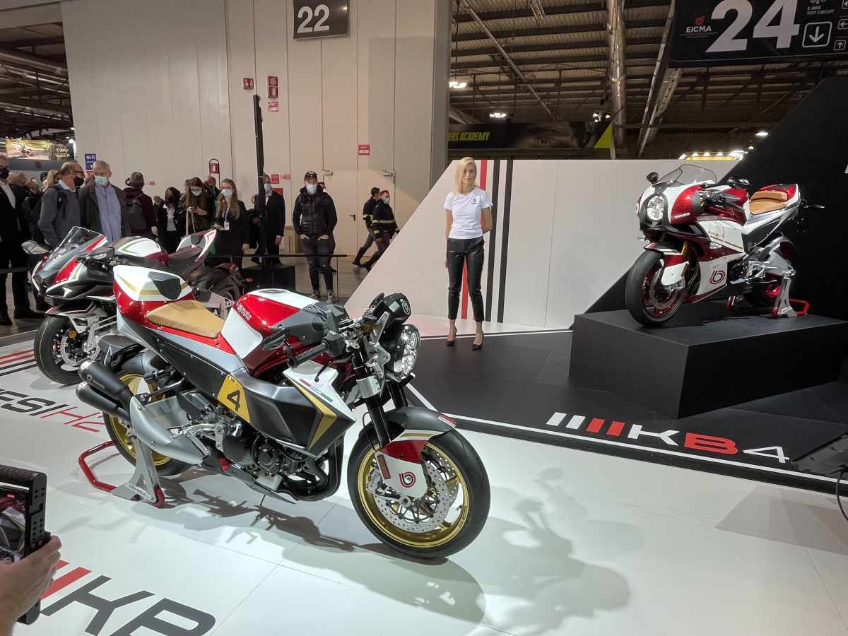 A view of Bimota's new roadster
