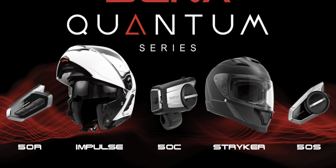 A view of the units included in the brand-new Sena Quantum Series collection.