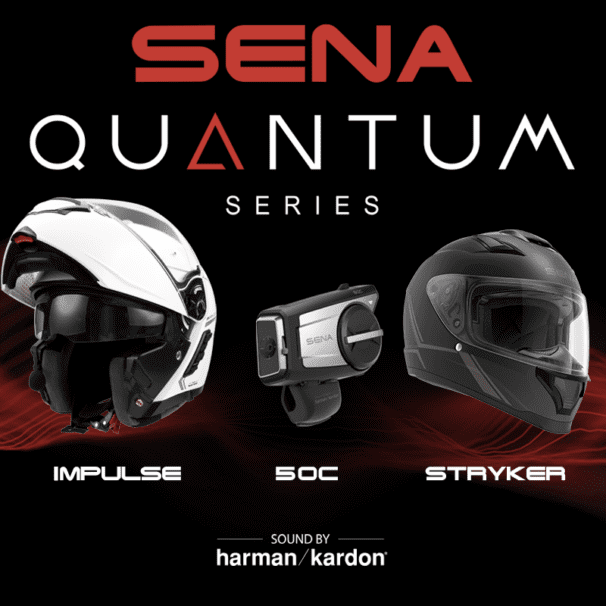 A view of the units included in the brand-new Sena Quantum Series collection.