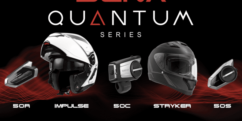 A view of the units included in the brand-new Sena Quantum Series collection.