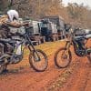 A view of the Sur-Ron Electric motorcycle - currently being tested out for tactical use in military field op missions