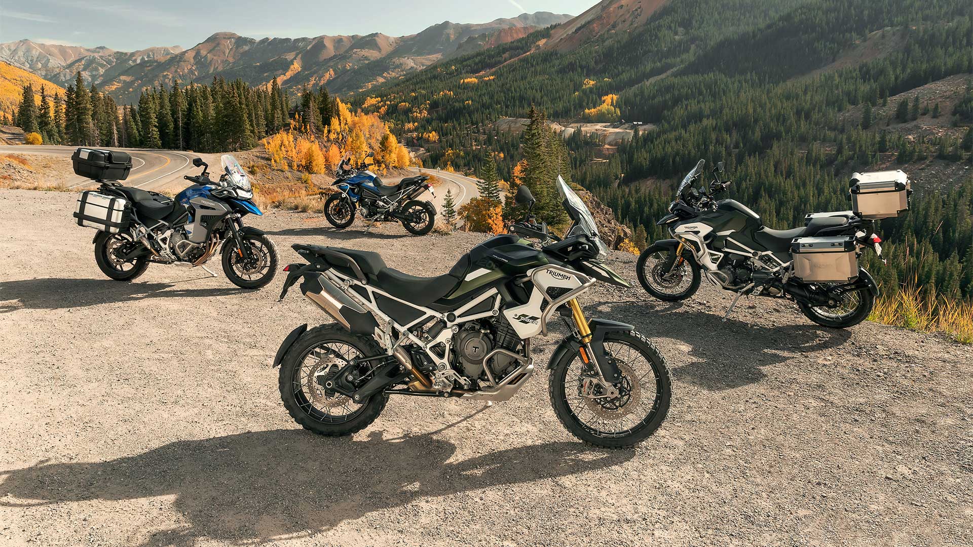 A View of the Triumph Tiger line - 2022's anticipated addition to the adventure touring segment