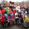 A view of the Toys For Tots Motorcycle Parade, also known as the World's largest motorcycle parade - and everything goes to charity.