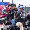 A view of the Toys For Tots Motorcycle Parade, also known as the World's largest motorcycle parade - and everything goes to charity.