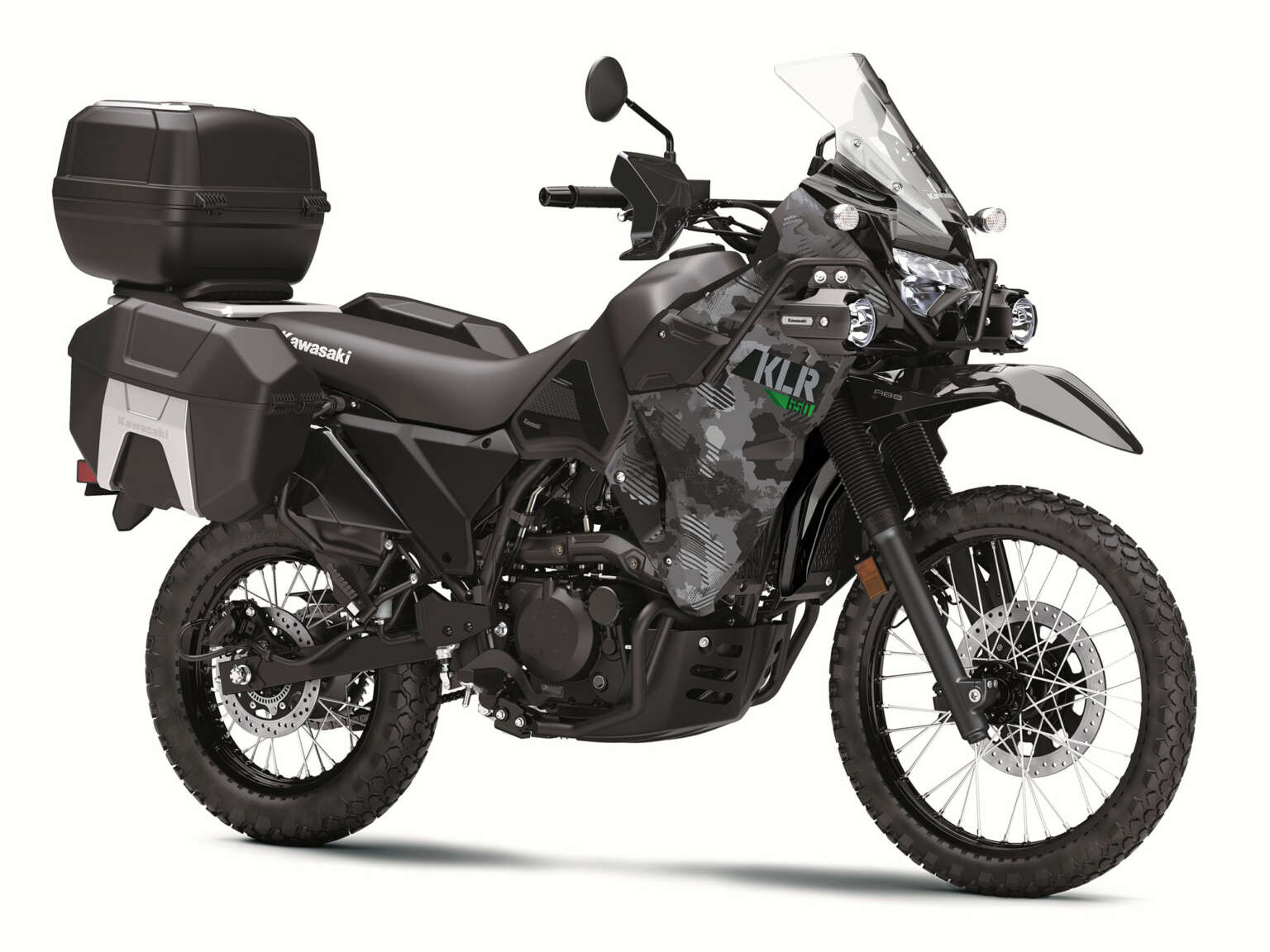 2022 Kawasaki KLR 650 Camo