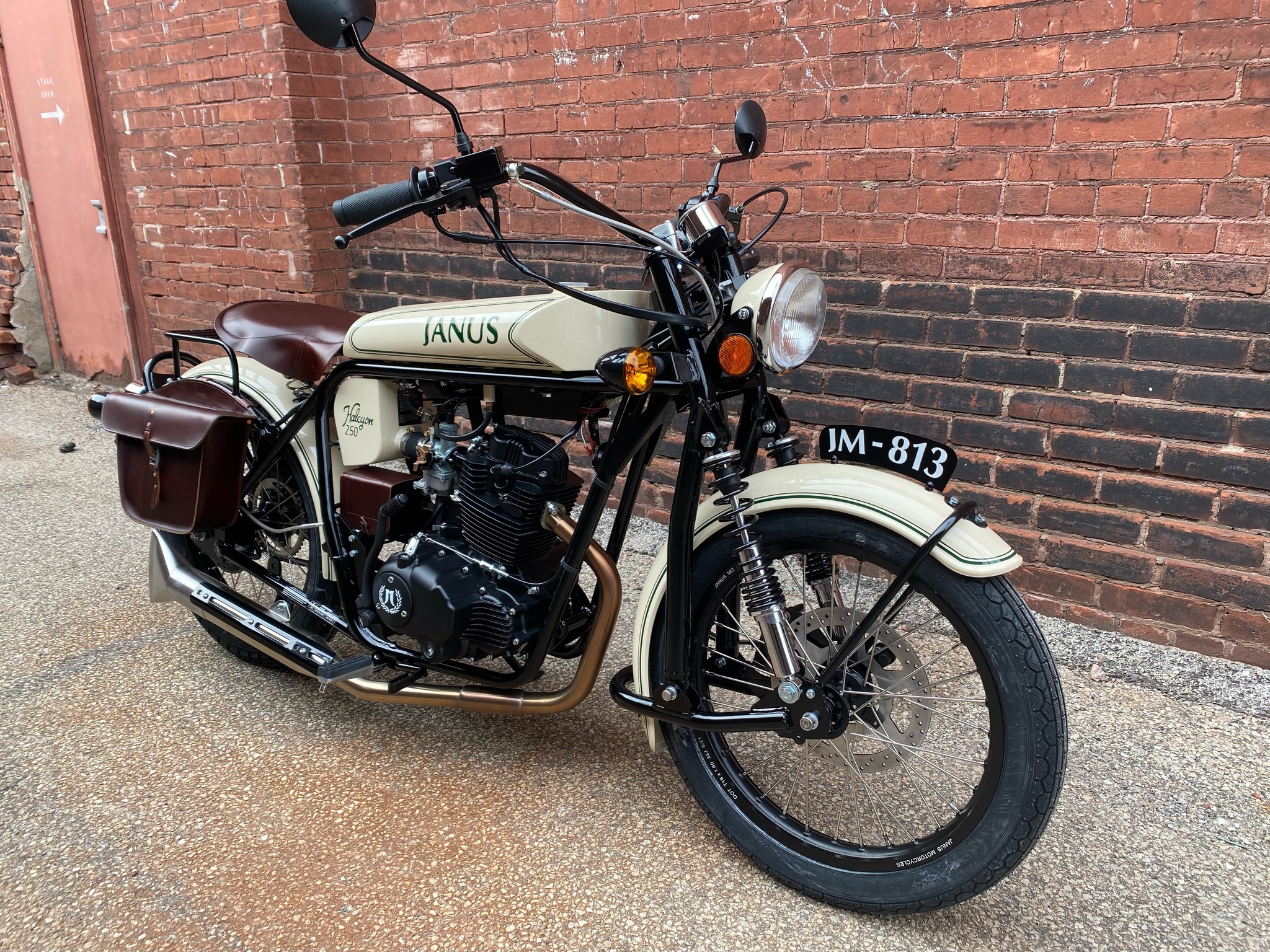 A view of the motorcycles available from Janus Motorcycles