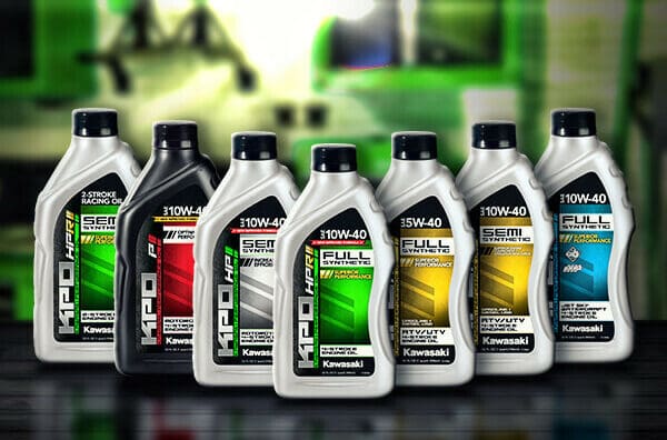 A view of the performance oils in Kawi's 2022 oils