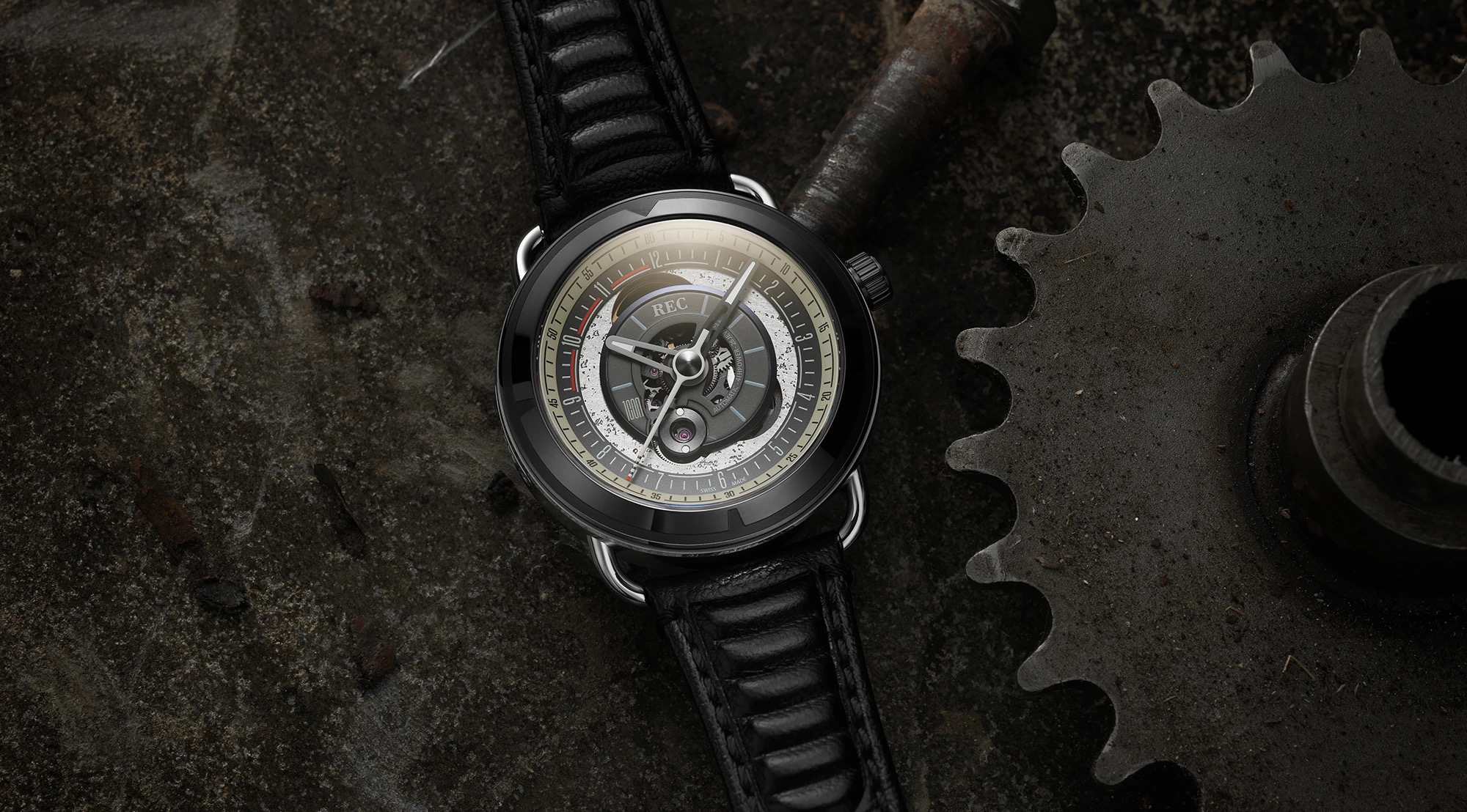 A view of the TTT ICON1000 from REC Watches