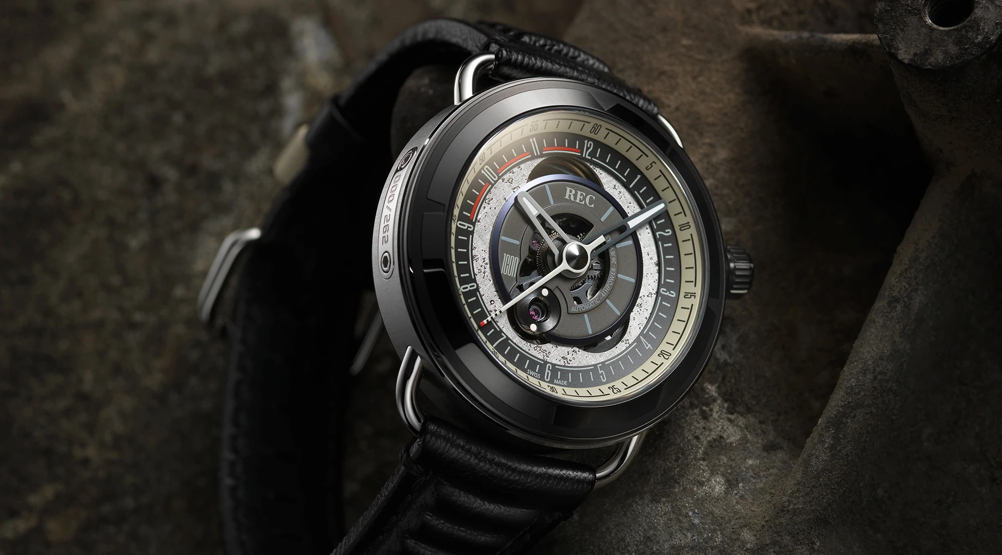 A view of the TTT ICON1000 from REC Watches