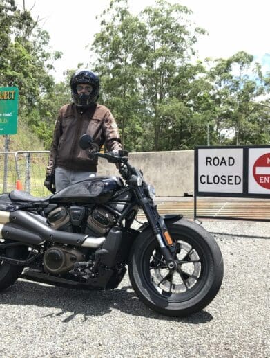 Harley-Davidson Sportster S at Lions Rd