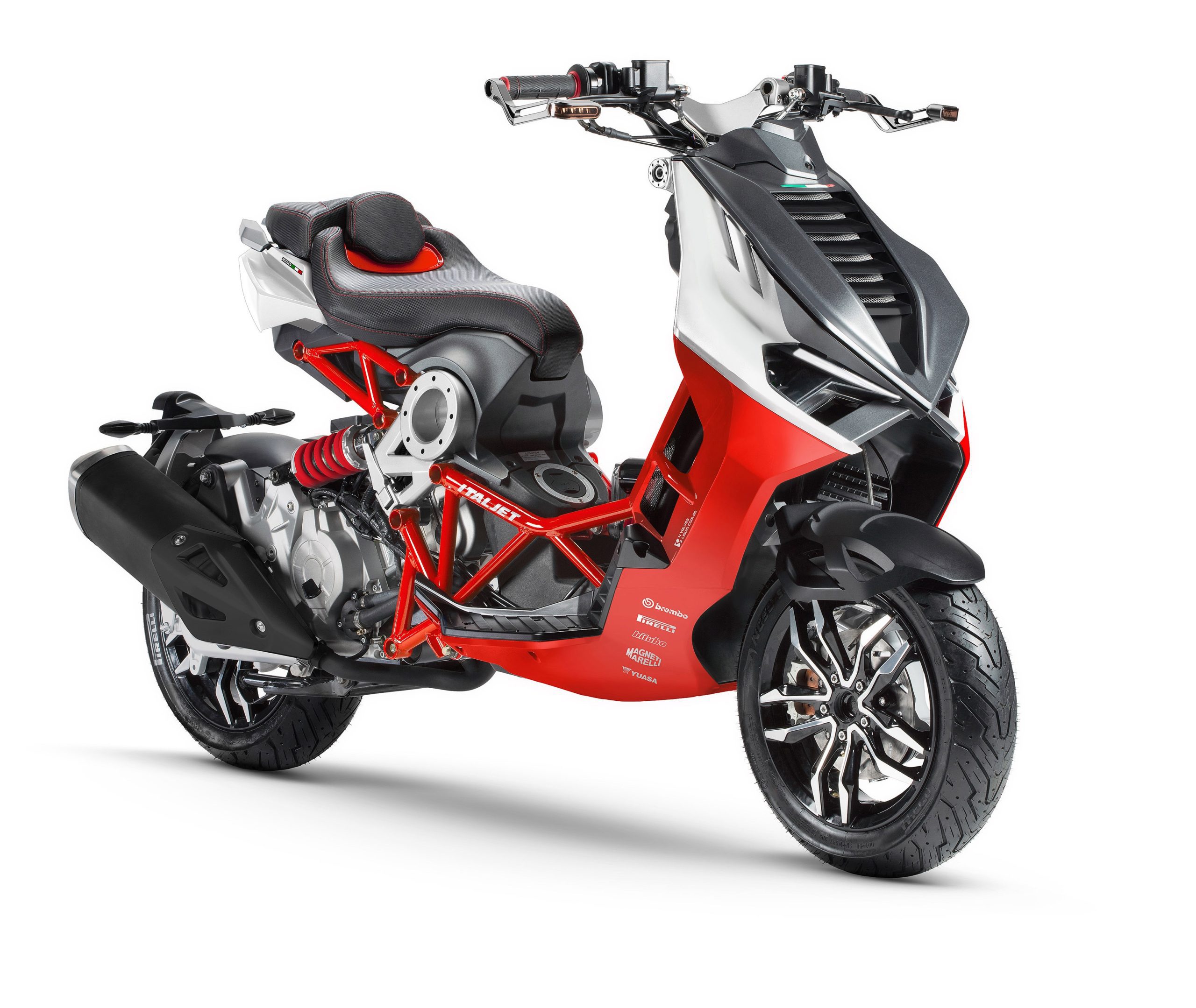 Italjet scooter has Ducati design