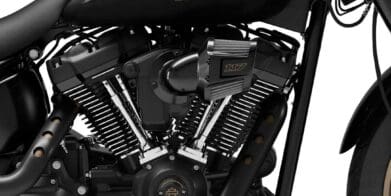 A view of a potential new 2022 Harley-Davidson Low Rider S