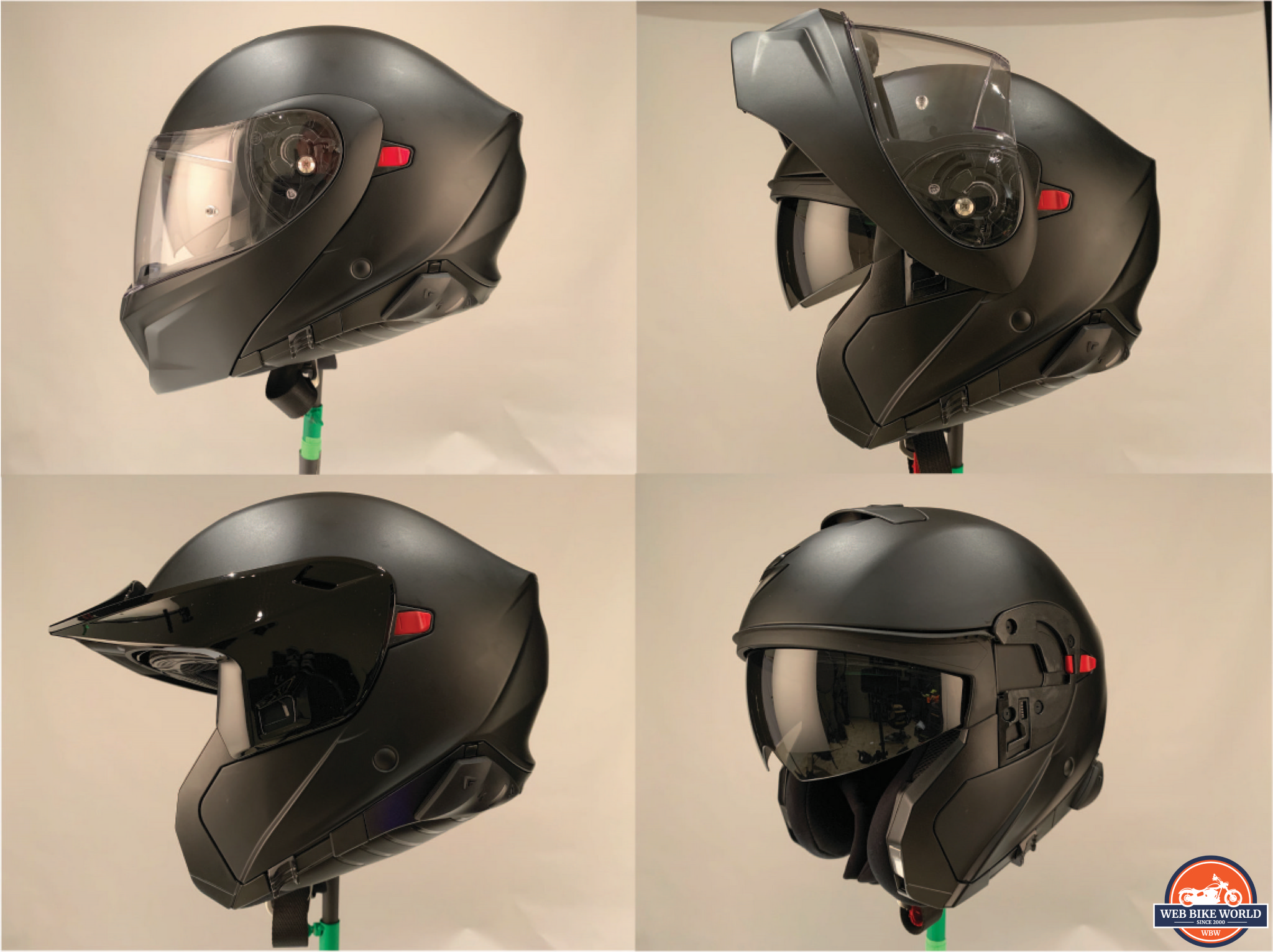 Various configurations of the EXO GT930 helmet