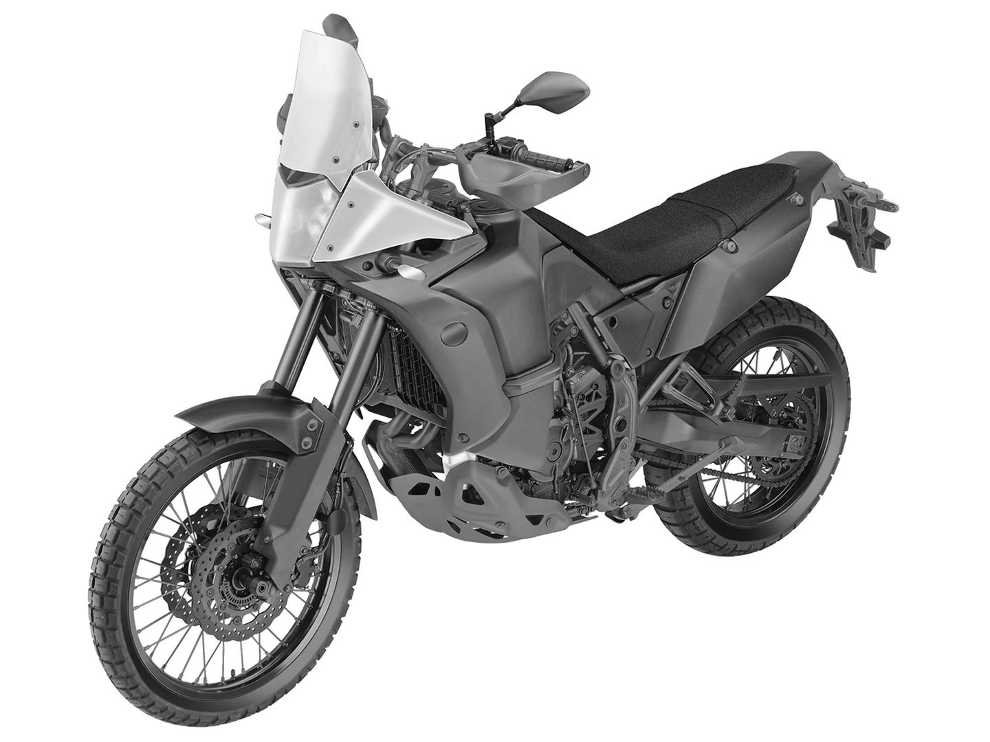 Patent Image of the Yamaha Ténéré 700 Raid