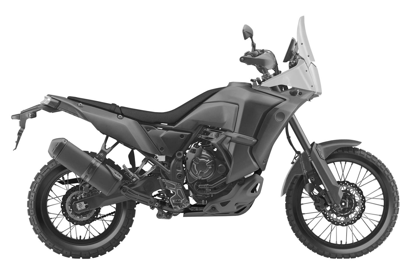 Patent Image of the Yamaha Ténéré 700 Raid