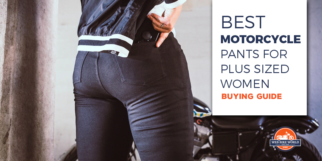  GREAT BIKERS GEAR - Motorcycle Leggings Ladies Protective  Lining Women Short Leg Black : Automotive