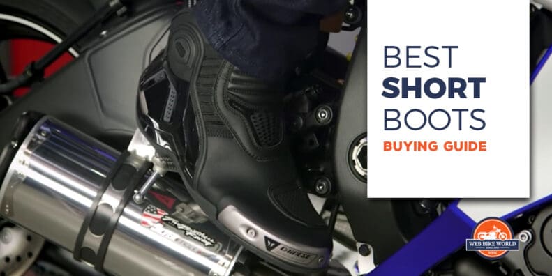the best short motorcycle boots
