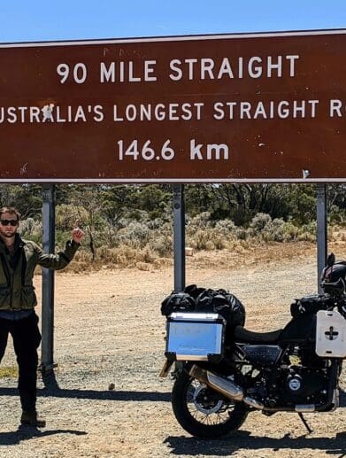 A view of the media chosen for Jack Groves's travels around the globe, courtesy of MCN