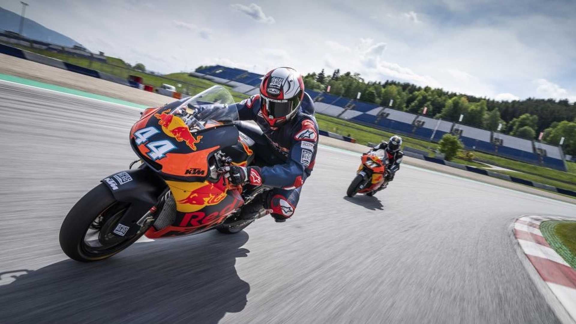 KTM's Moto2 track