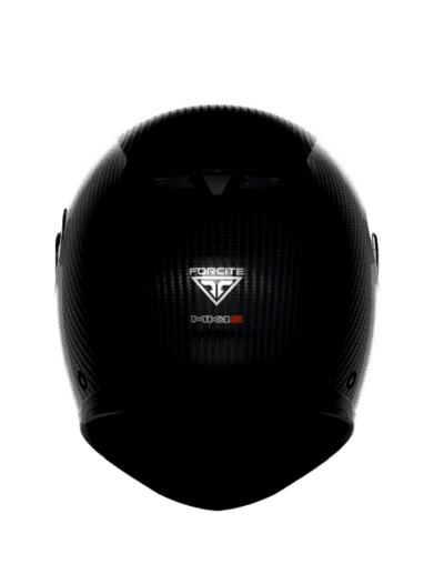 A view of the new Forcite MK1 smart motorcycle helmet