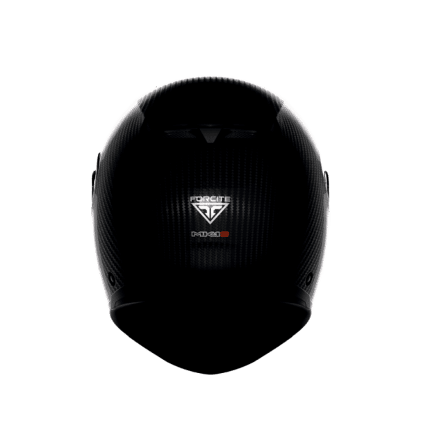 A view of the new Forcite MK1 smart motorcycle helmet