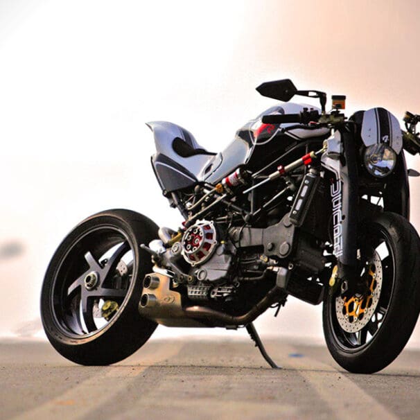 A view of the 2003 Ducati Monster MS4r