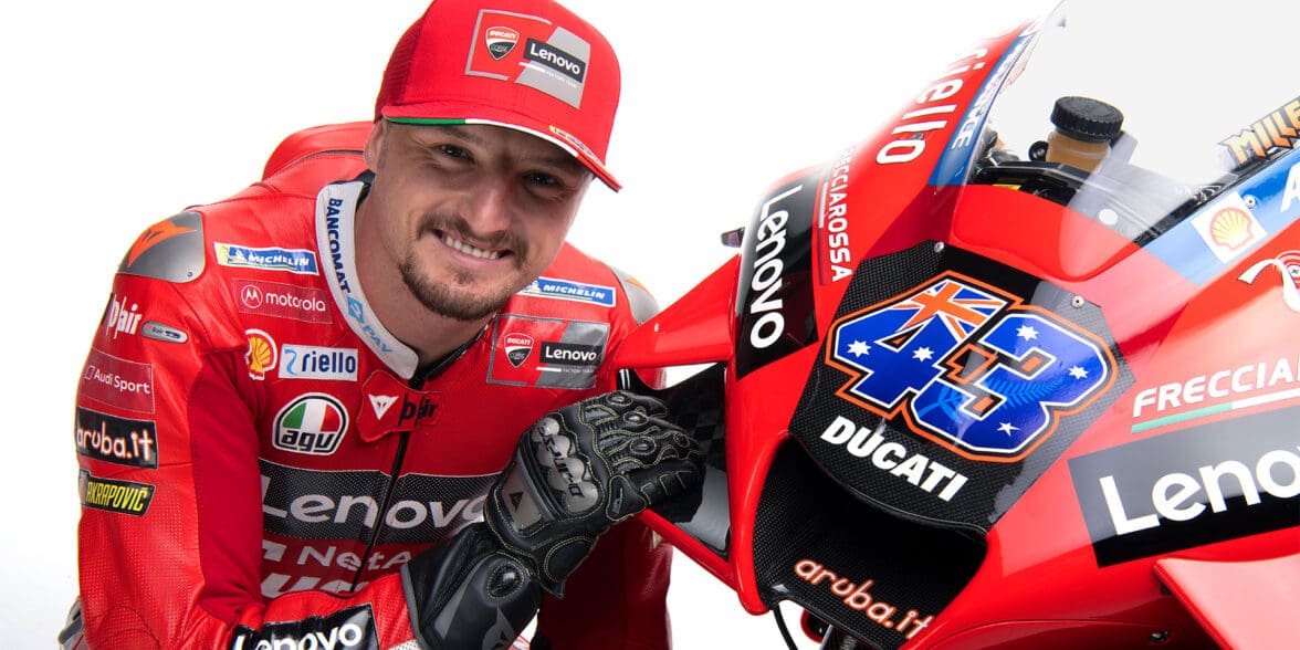 Ducati Lenovo Team Jack Miller who has just tested positive for COVID-19