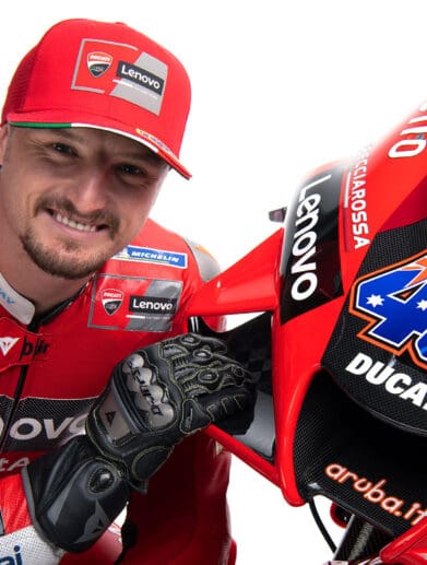 Ducati Lenovo Team Jack Miller who has just tested positive for COVID-19