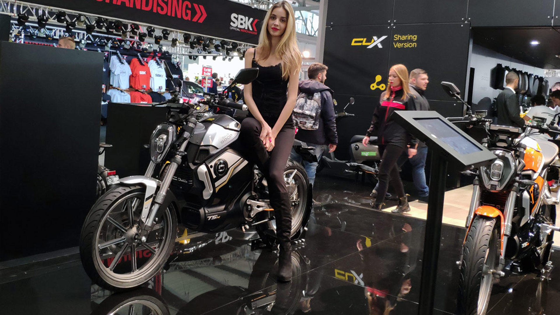 A view of SUPERSOCO's machines which were present at this year's EICMA, despite the fact that the brand didn't attend this year