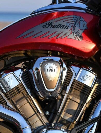 A view of an Indian Challenger